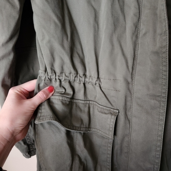 EUC Banana Republic Anorak Jacket in Green, Size S - Picture 7 of 16